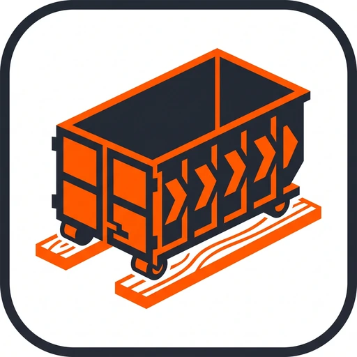 Rapid Dumpster Rental logo